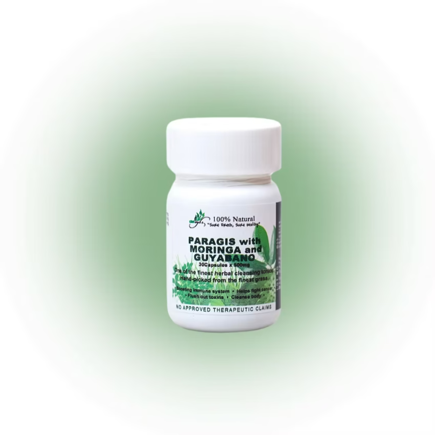 Paragis with Moringa and Guyabano Capsules